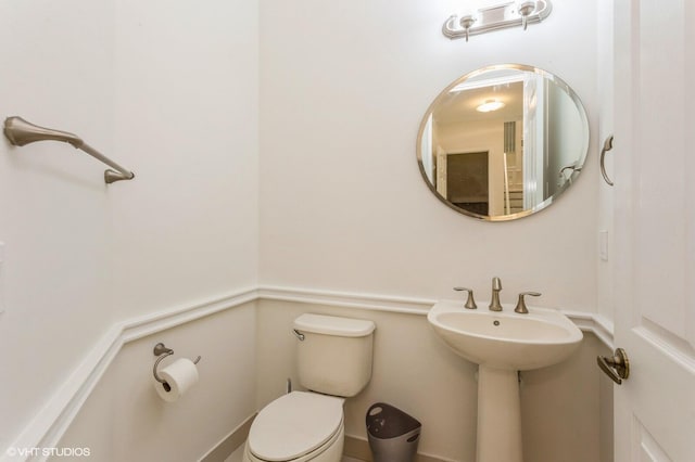 bathroom with toilet