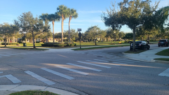 view of road