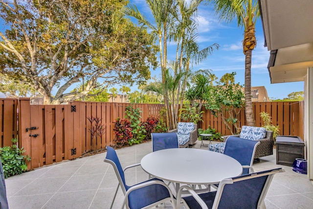 view of patio / terrace