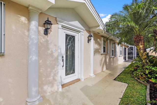 view of property entrance