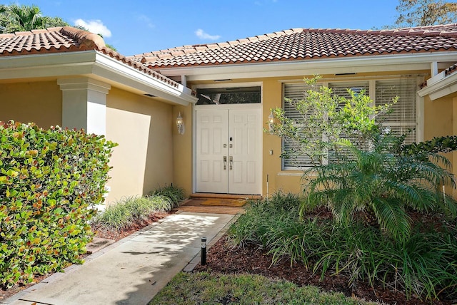 view of entrance to property