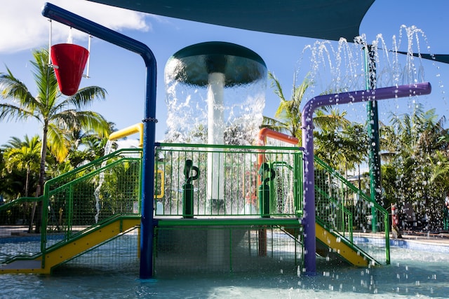 view of jungle gym