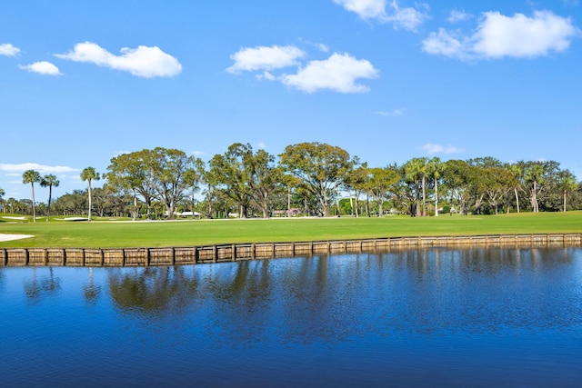 property view of water