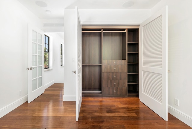 view of closet