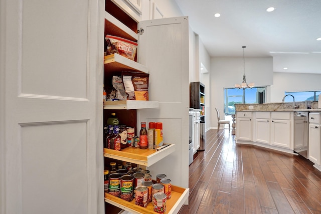 view of pantry