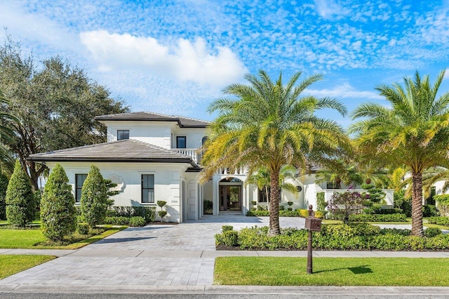 view of mediterranean / spanish home