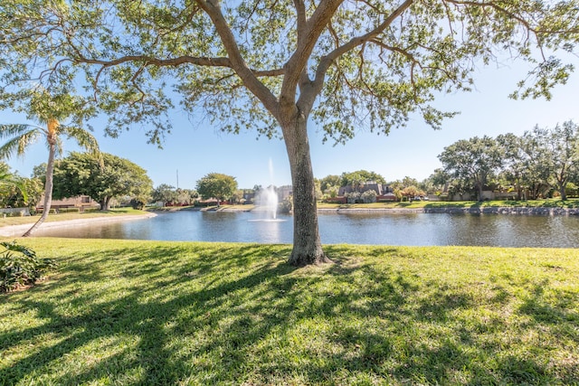 property view of water