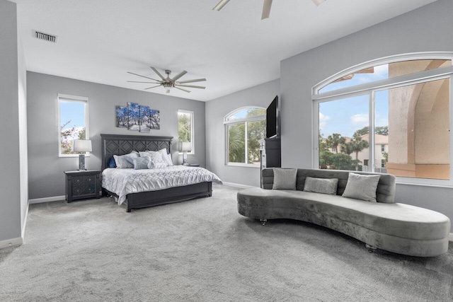 11158 Mainsail Ct, Wellington, FL 33449 - bedroom featuring multiple windows, baseboards, and carpet flooring
