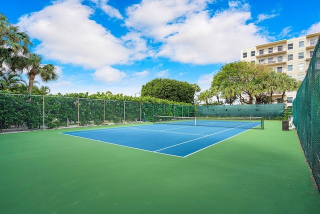 view of sport court featuring basketball court