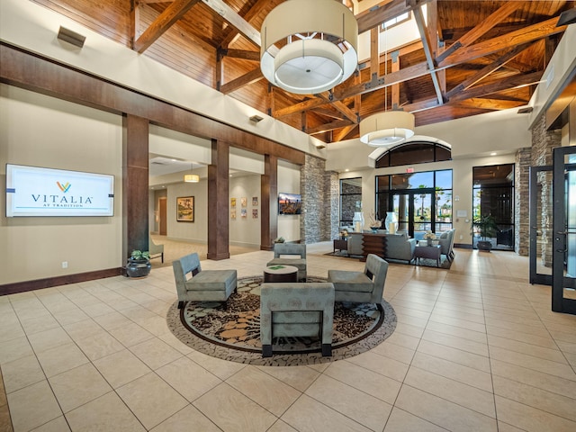 view of building lobby