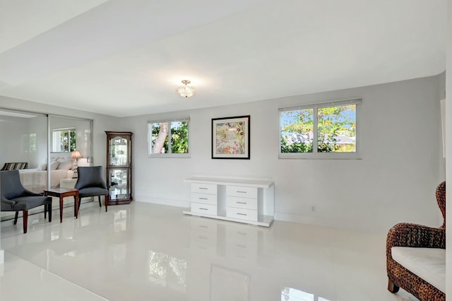 view of sitting room