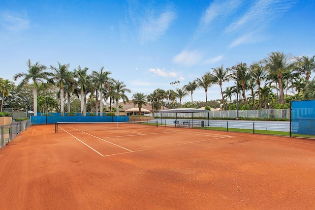 view of sport court featuring basketball court