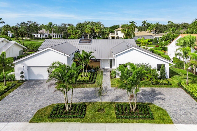 ranch-style house with a garage