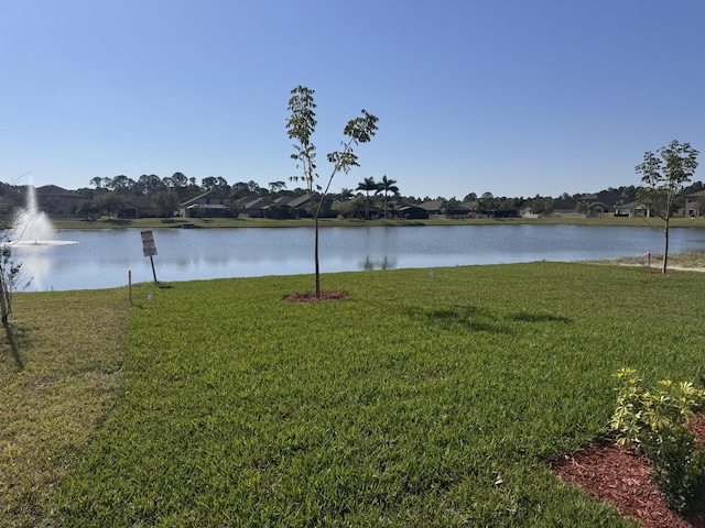 property view of water