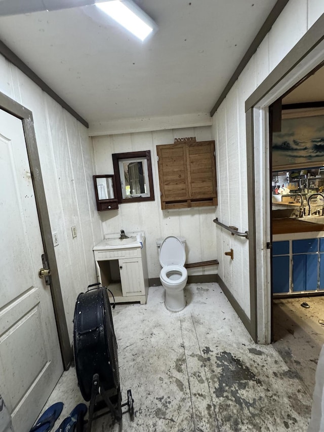 bathroom with toilet