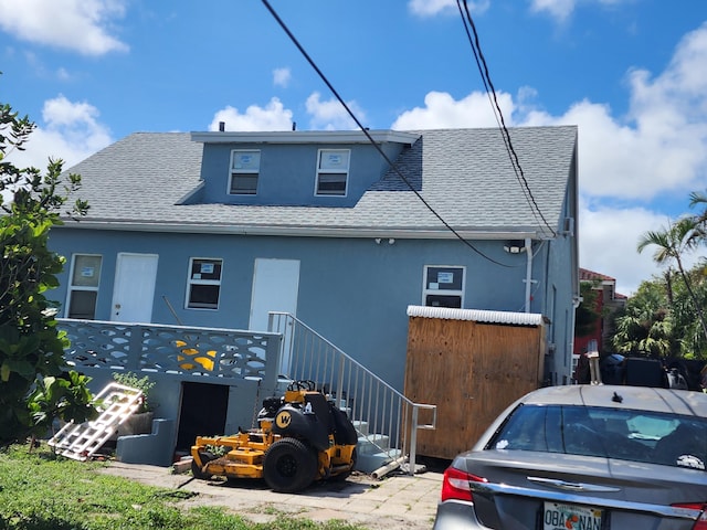 view of rear view of house