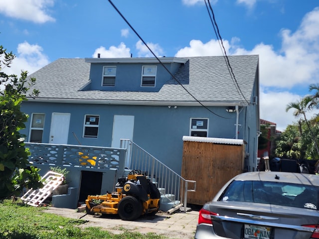 view of rear view of house