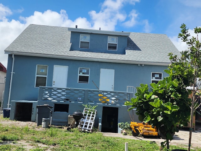 view of rear view of house