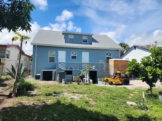 view of rear view of house