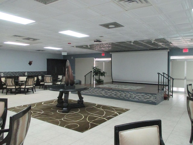 view of community lobby