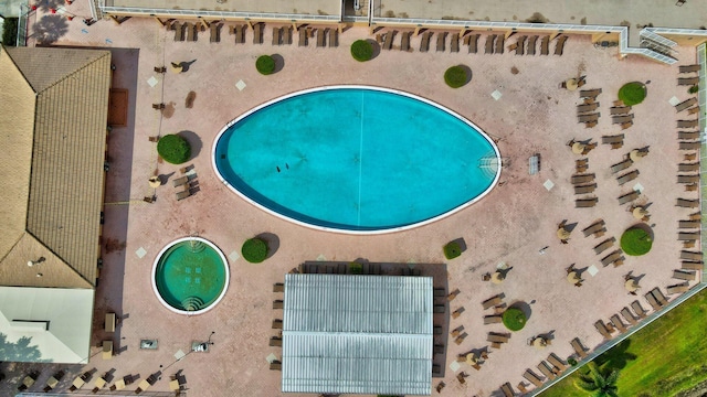 view of pool