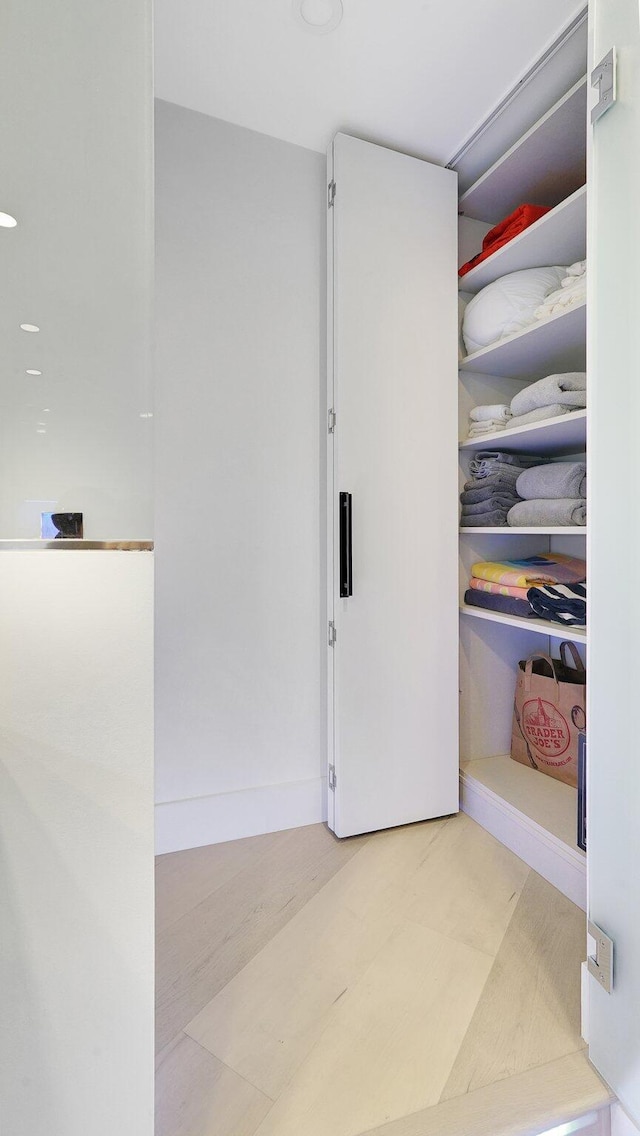 view of closet