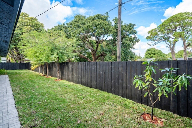 view of yard