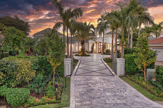 view of mediterranean / spanish-style home