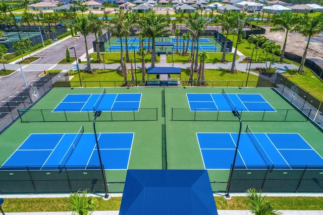 view of sport court