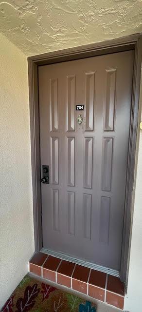 view of entrance to property