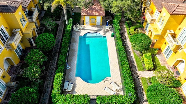 view of swimming pool