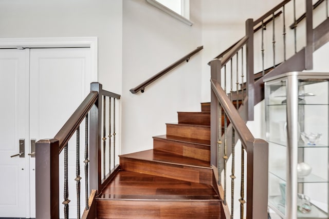 view of staircase