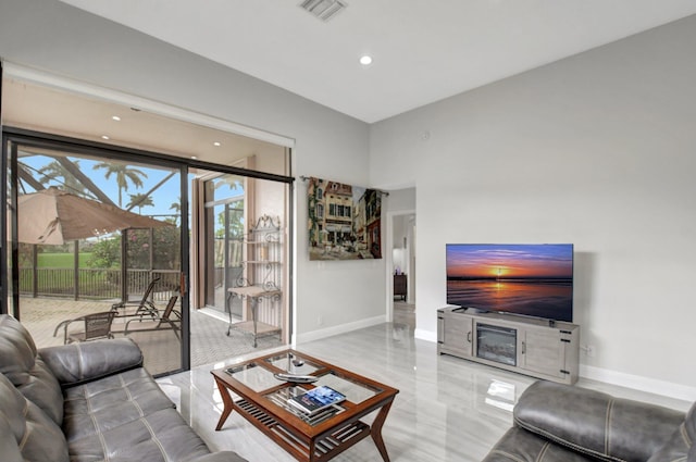 view of living room