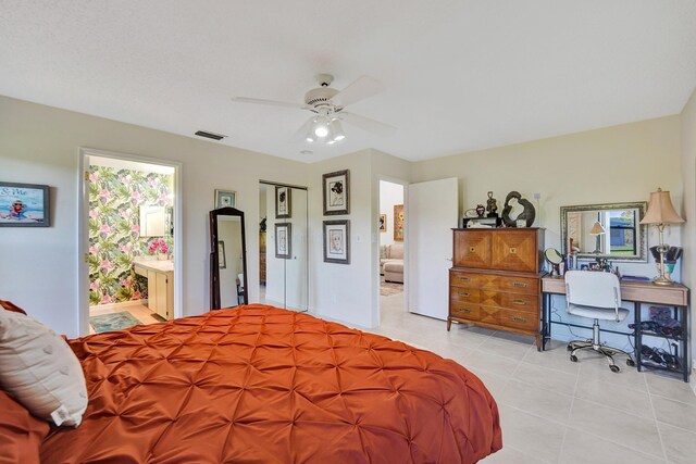 bathroom featuring hardwood / wood-style flooring, vanity, toilet, and a shower with door