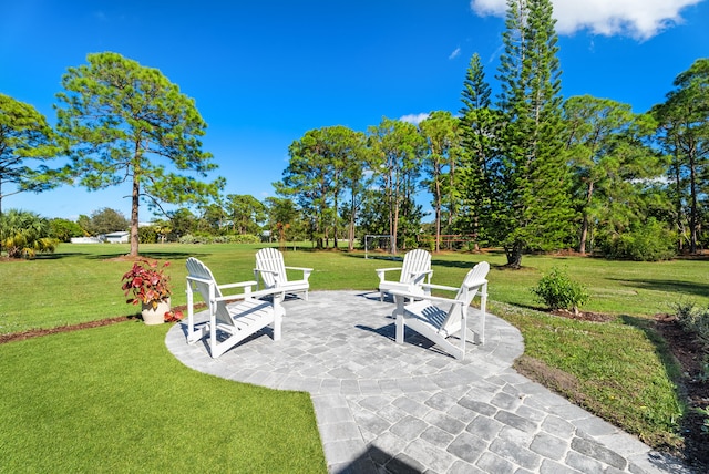 view of patio