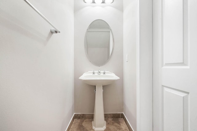 bathroom featuring tile patterned floors