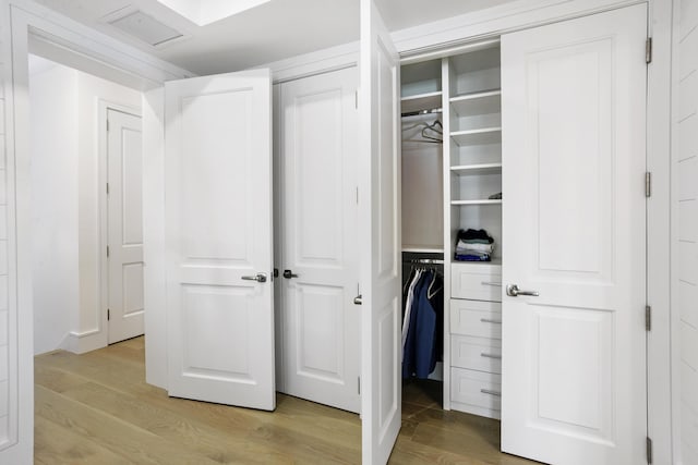 view of closet