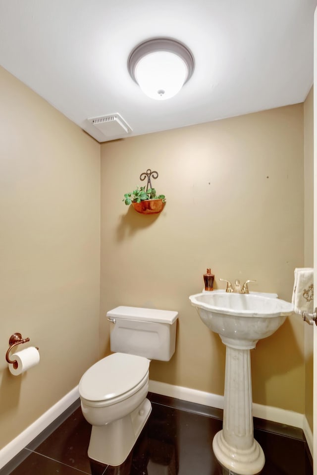 bathroom with toilet