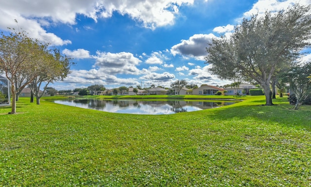 property view of water