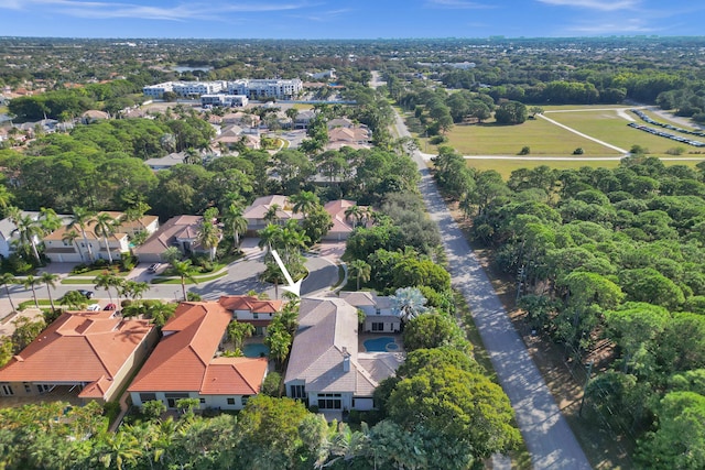 aerial view