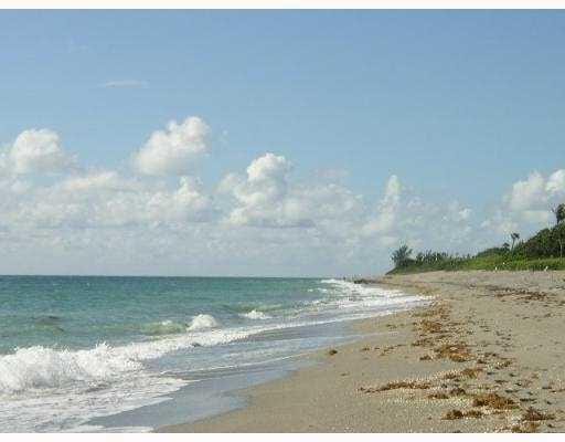 property view of water with a beach view