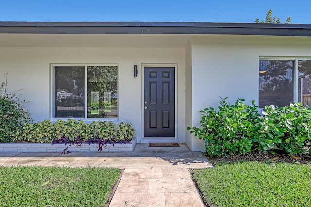 view of property entrance