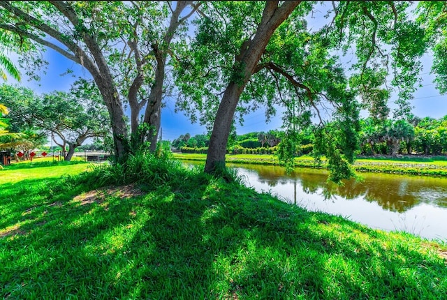 property view of water