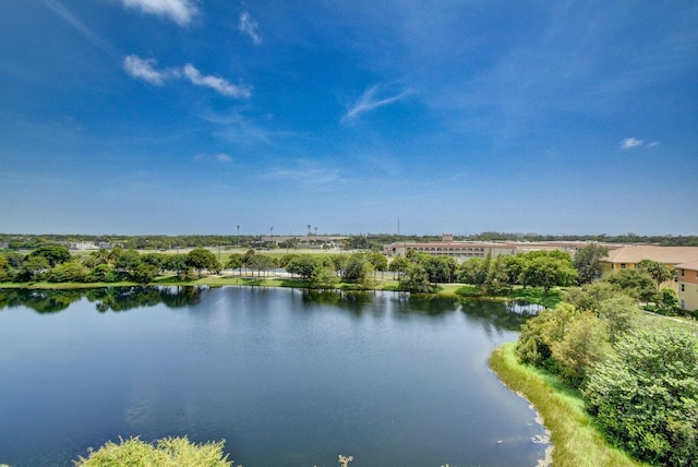 property view of water