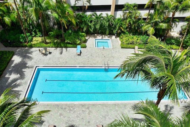 view of swimming pool