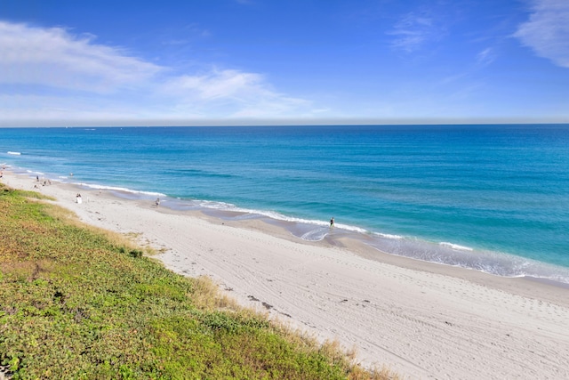 water view with a beach view