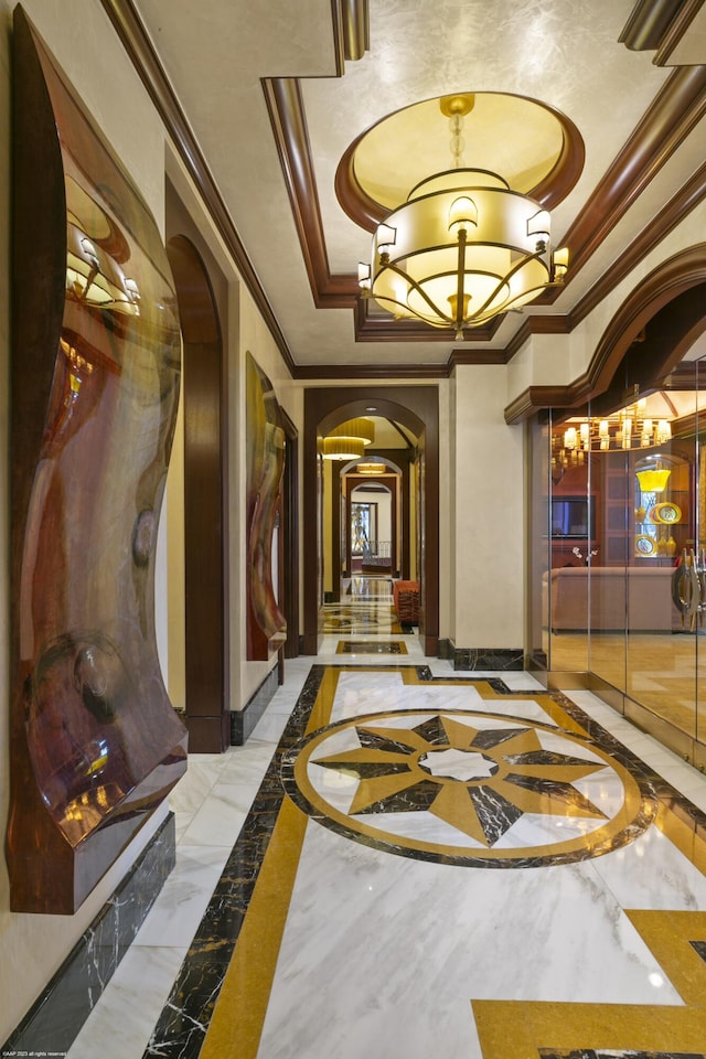 view of building lobby