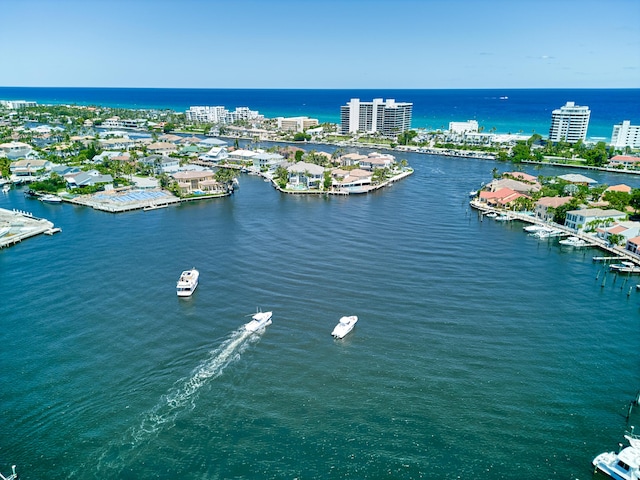 property view of water