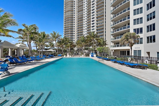 view of swimming pool