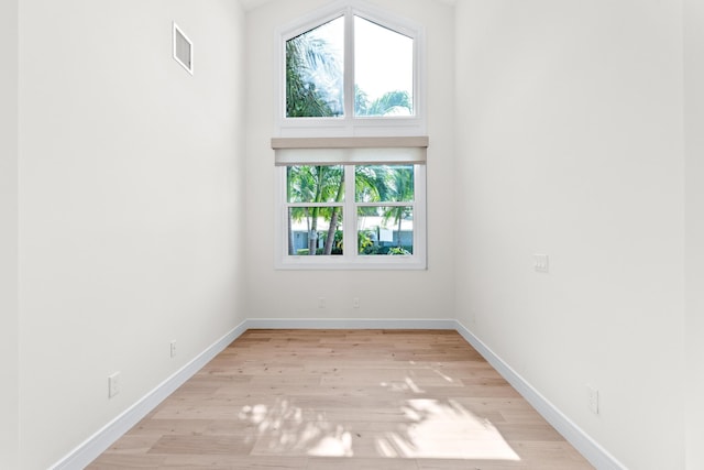 unfurnished room with a wealth of natural light